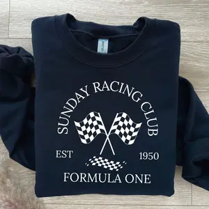 Sunday Racing Club Formula One Sweatshirt, Formula 1 Hoodie, F1 Hoodie, Formula One Gift, Family Matching Racing Outfit, F1 Racer Team Gift G