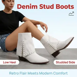 Women's Platform Chelsea Boots With Side Zipper, Chunky Low Heel Pointed-Toe Ankle Booties, Winter Womensfashion Shoe, Fashion Boots for Women, Comfortable Walking Footwear, Ideal Valentine's Day Gift