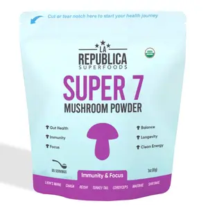 Organic Super 7 Mushrooms Powder by La Republica (85 g)