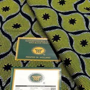 Authentic African Print 100%Cotton 6yards