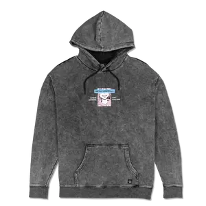 Evolving Hoodie - Black Mineral Wash