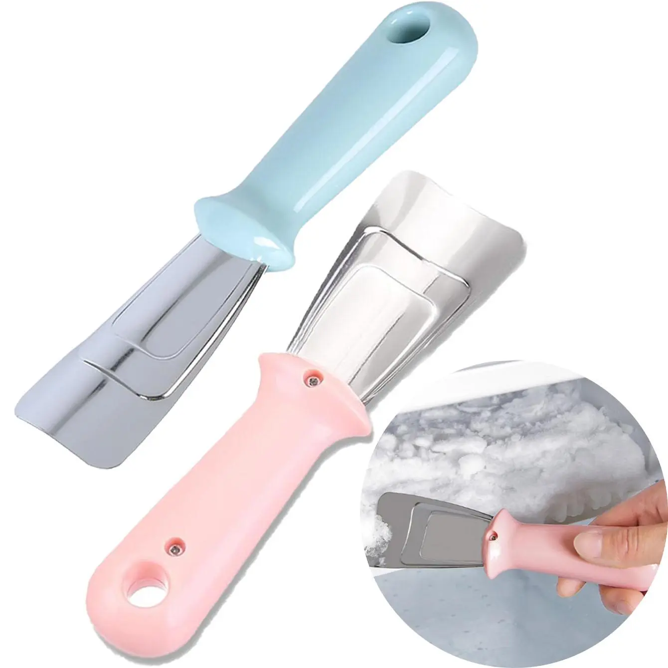 1PCS Refrigerator Defroster and Deicer Shovel, Multifunctional Scraper for Easy Cleaning, Essential Durable Kitchen Tool, Kitchen Utensils Tools