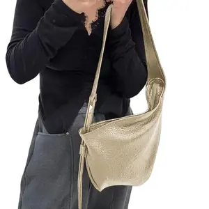 Adjustable Strap Premium Soft Leather Tote Bag with Zip Unique Design Large Capacity Structured Crossbody Purse for Work & Casual Versatile Daily Use