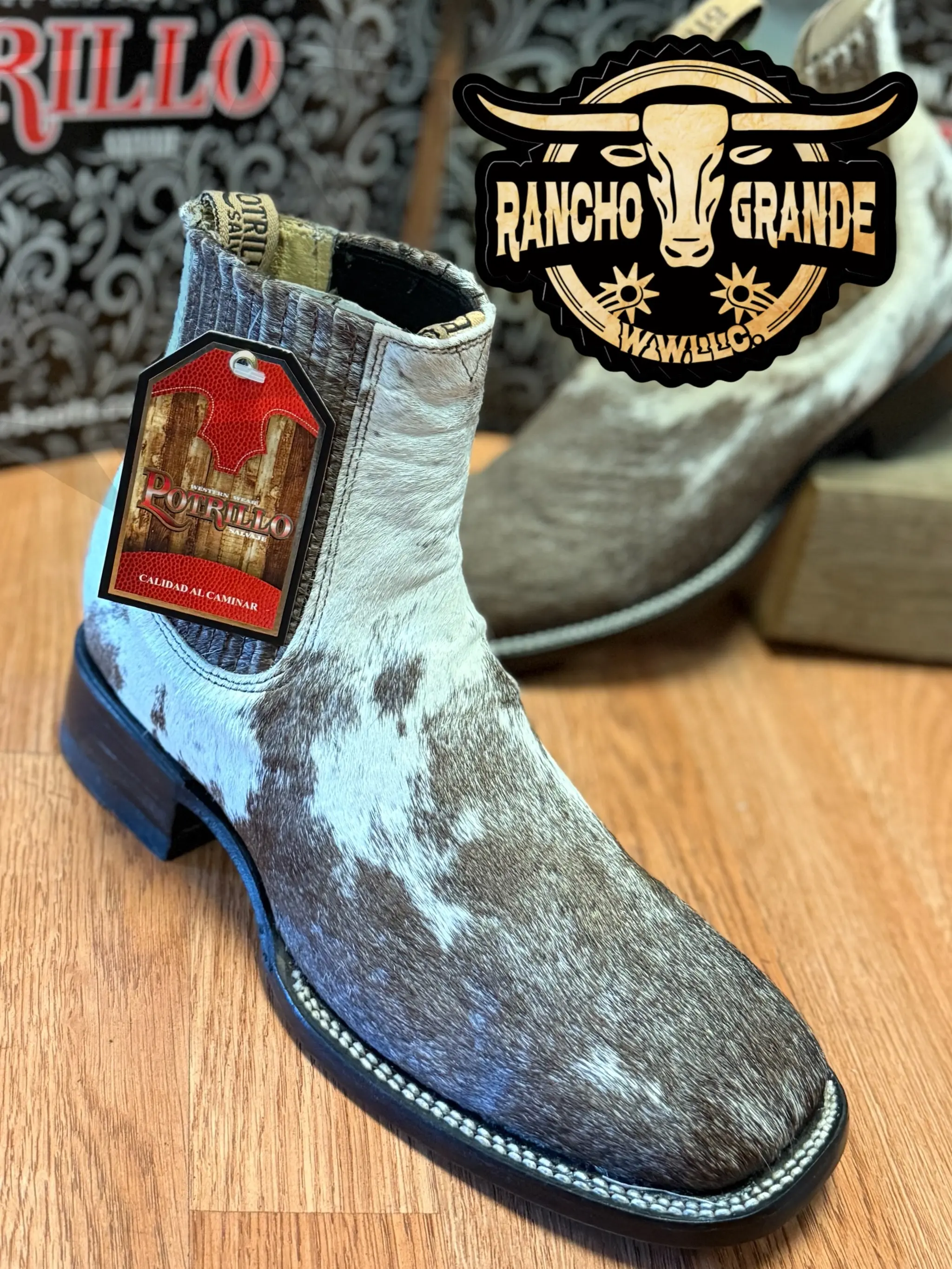 Botines para Hombre / Mens Western Ankle Boots