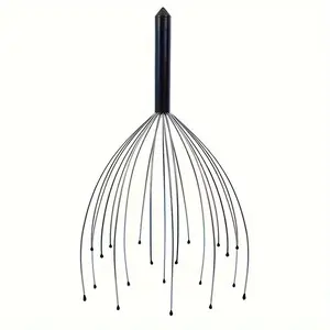Handheld Scalp Tingler Massager - Relaxing Scalp Massagers for Deep Relaxation, 20 Fingers Head Massager with Scalp Scratcher Function for Men and Women - Perfect Stocking Stuffers and Gift Ideas for Friends and Family