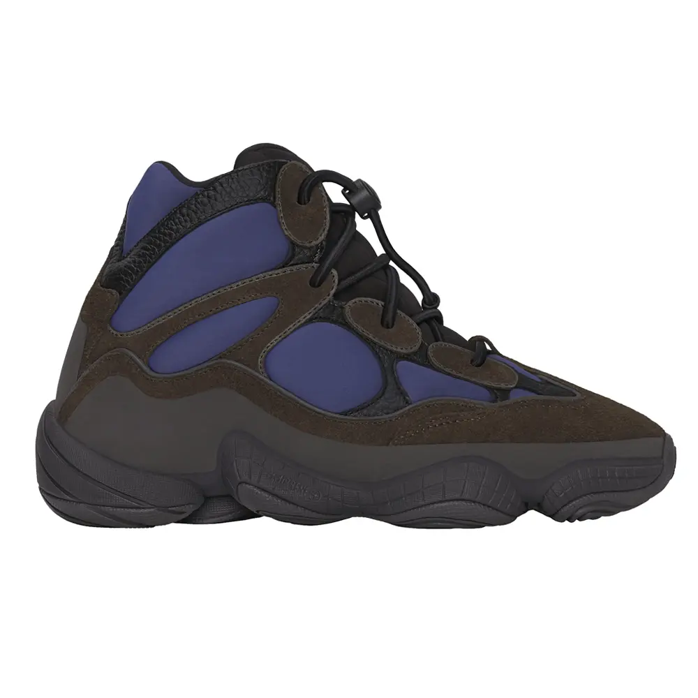 adidas Mens Yeezy 500 High Sneakers Shoes Casual - Blue