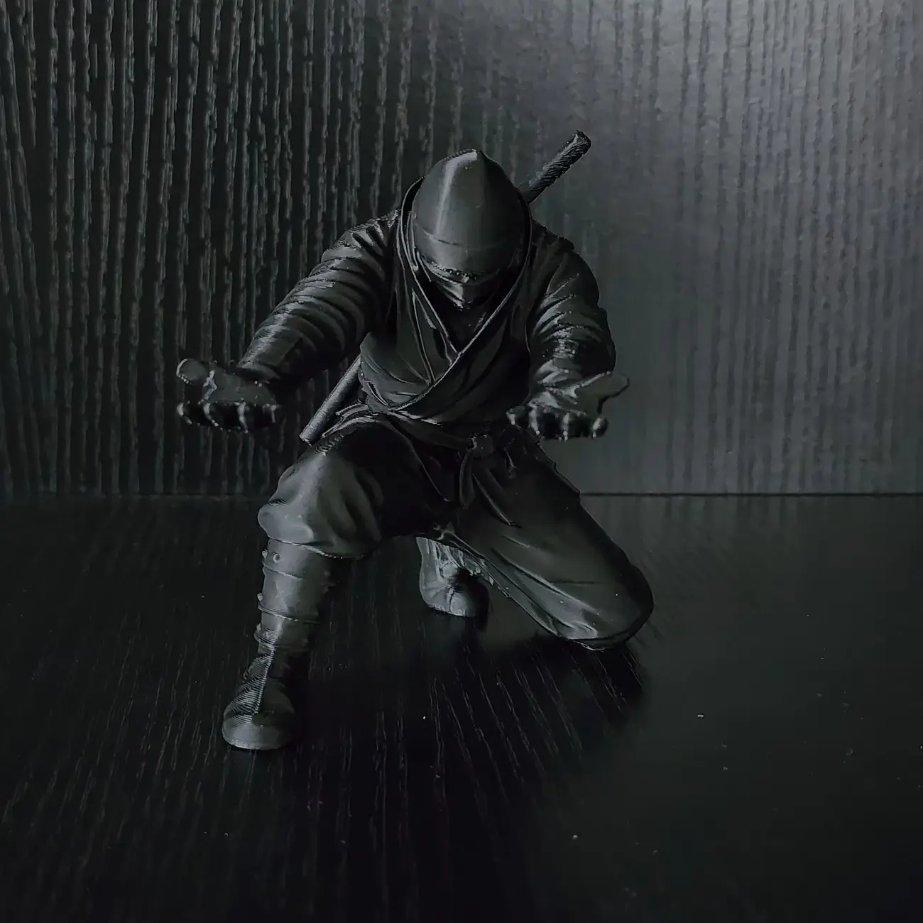 Knight Ninja Pen Holder, Pen Slot, Cool Desktop Decoration, Unique Creative Desk Organizer, Stationery Storage, Trendy Office Accessory, Desk Accessories
