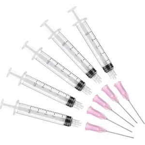 5 Pack 5ML/CC Premium Ink Filling Syringe with Blunt Needle Tip for Fountain Pen 5 Pack 5ML/CC Premium Ink Filling Syringe with Blunt Needle Tip for Fountain Pen