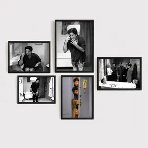 Bathroom Wall Art Friends Poster Canvas Print, Ross Geller Quote Print, Funny Toilet Decor