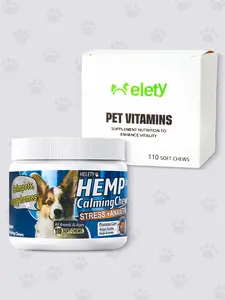 Helety Dog Vitamin Hemp Claming Chew