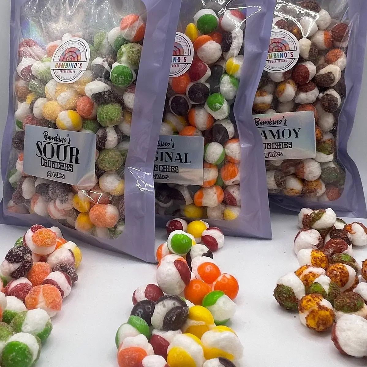 Sample Pack!! 3 4oz packs of Crunchies