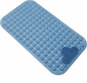 Extra Large Non-Slip Shower Mat – Large Bathtub Mat Oversized non-slip bathroom/shower mat suitable for both indoor and outdoor use. Features drainage holes for quick drying and added safety.