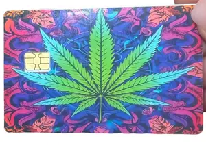 Hippie Style 420 Leaf Credit / Debit Card Skin