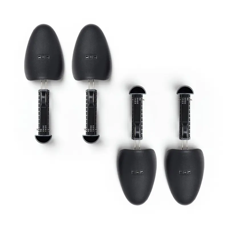 RESHOEVN8R ADJUSTABLE SHOE TREES - 2 PAIRS - FITS US MENS 7-12 OR 11-17
