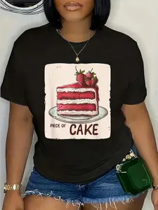 100% Cotton Unisex Pretty Piece of Cake Costume for Boys and Girls T-Shirt