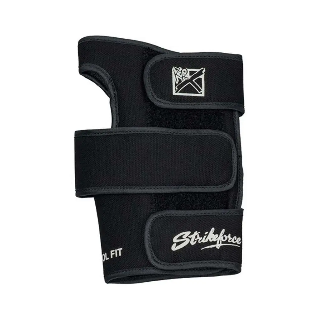 KR Strikeforce Kool Fit Positioner Breathable Glove - Moisture-Wicking, Remarkable Fabric Bowling Wrist Support for Consistent Release, Right/Left Hand, Medium Size