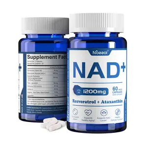 NAD+ Supplement 600 mg, Extra Strength Liposomal, Nicotinamide Riboside + Astaxanthin for Women & Men, Resveratrol, CoQ10, Alpha Lipoic Acid
