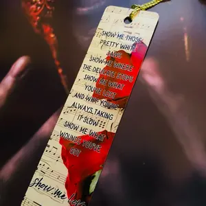 Sleep Token Inspired Metal Bookmark - Jaws