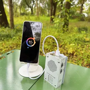 Hand-Crank Generator | Portable Self-PoweredTool for Camping, Outdoor Use & HomeEmergencies