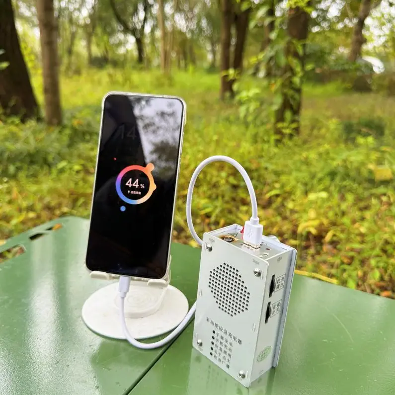 Hand-Crank Generator | Portable Self-PoweredTool for Camping, Outdoor Use & HomeEmergencies
