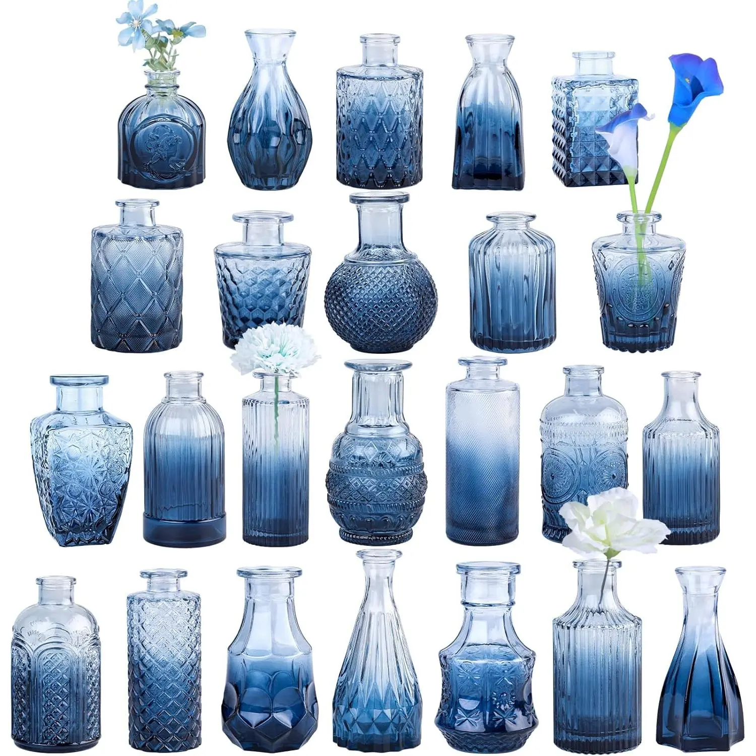 Blue-24pcs