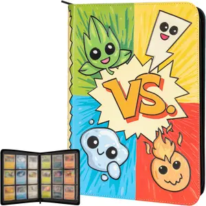 LYNX TCG 3D Design Battle Time Trading Card Binder for Pokemon Trading Cards