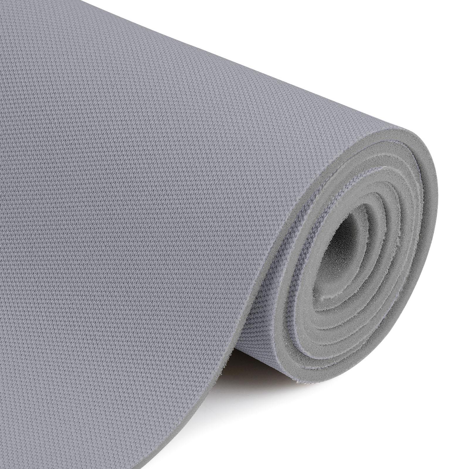 Auto Headliner Synthetic Leather Fabric Upholstery ceiling Suede Backing FABRIC Multi-color Upholstery Material – 60" Flat Knit, 1/8" (3mm)   with  Foam Backed, Sold by the Yard, for Auto Car Roof Dashboard Door Panels Trunk Repair