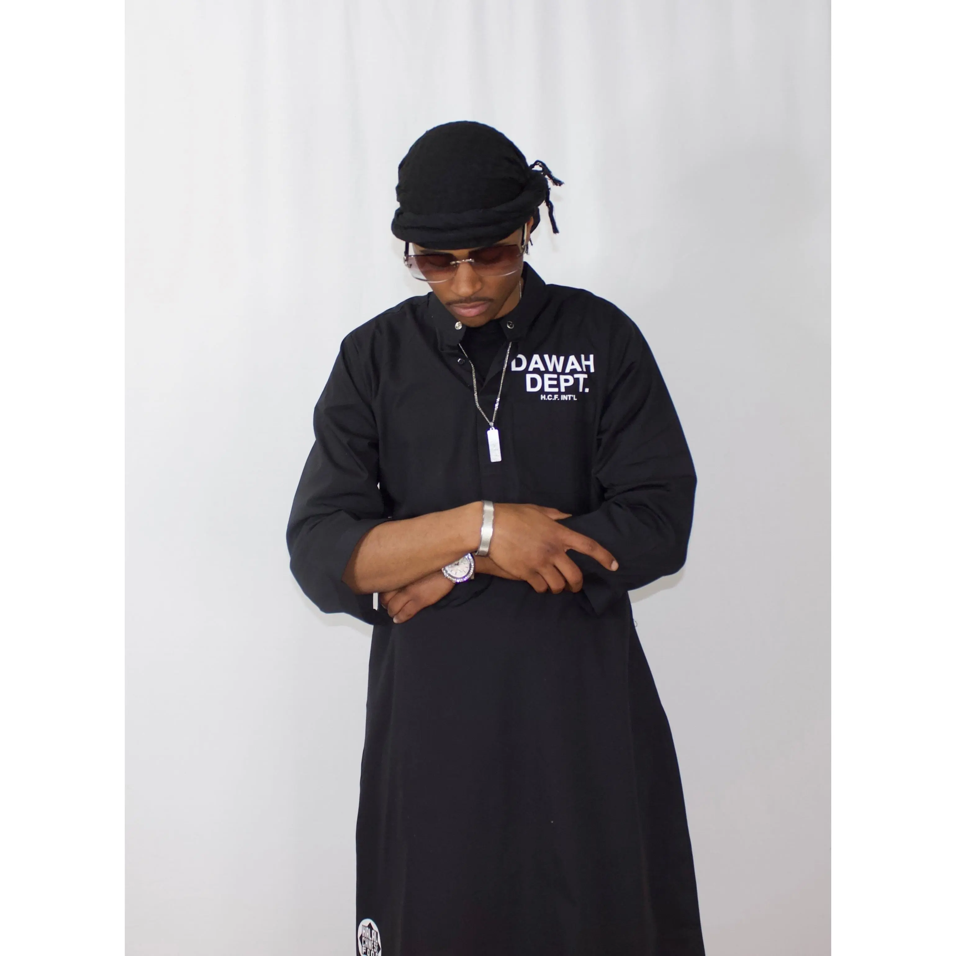 Dawah Dept. Thobe - Black Dawah Dept. Thobe - Black