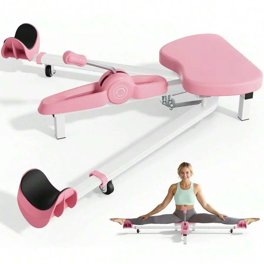 Heavy Duty Leg Stretcher Machine - Home Gym Adjustable 0°-180° Split Trainer, 300lbs Capacity Strength Training Accessory, Compact Workout & Weight Training Equipment for Home Workout Flexibility