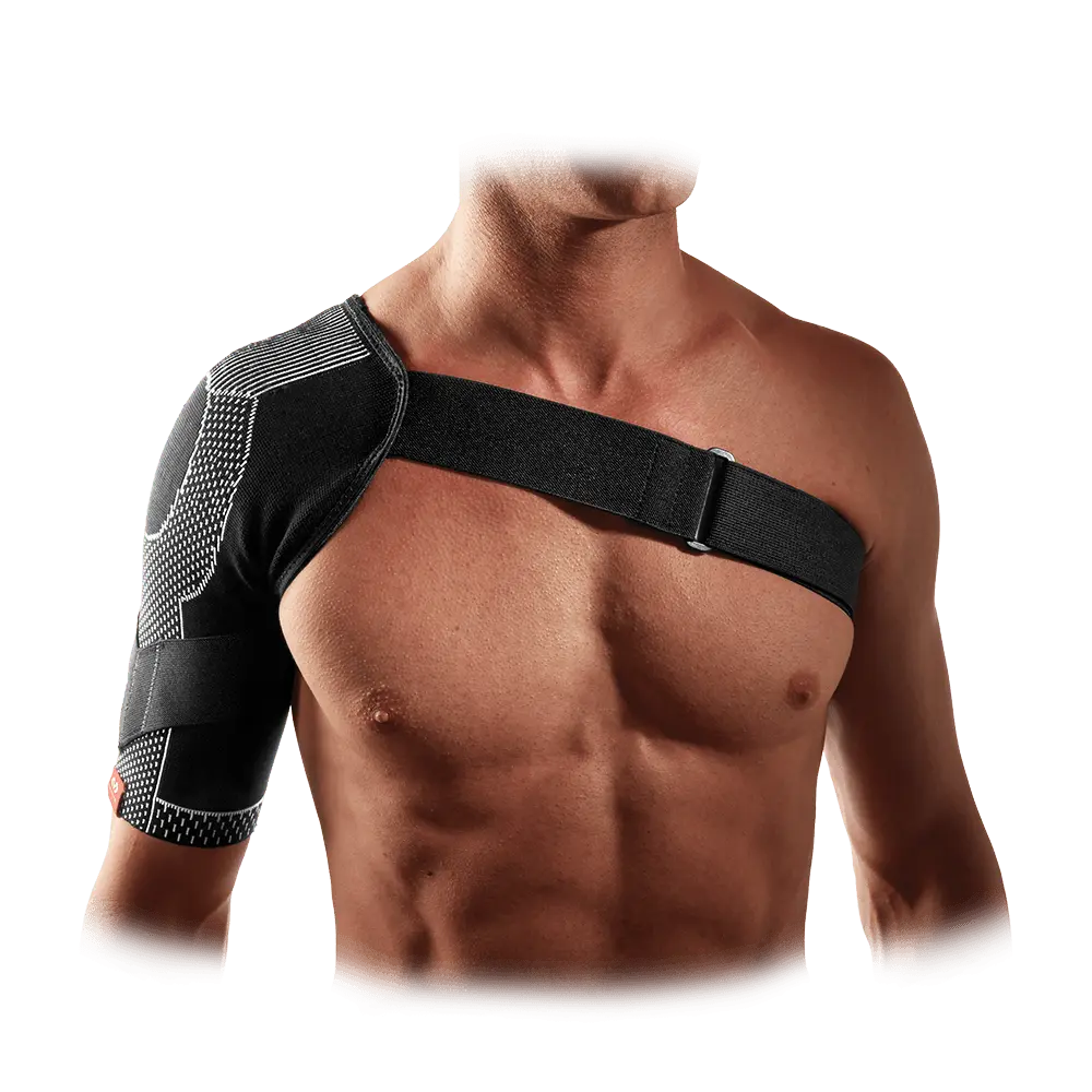 MCDAVID Shoulder Wrap 4-Way Elastic - Support and compression of shoulder and A/C joints with regulated range of motion control