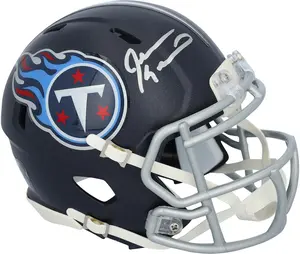 Jevon Kearse Tennessee Titans Autographed Riddell Speed Mini Helmet - Fanatics Authentic Certified