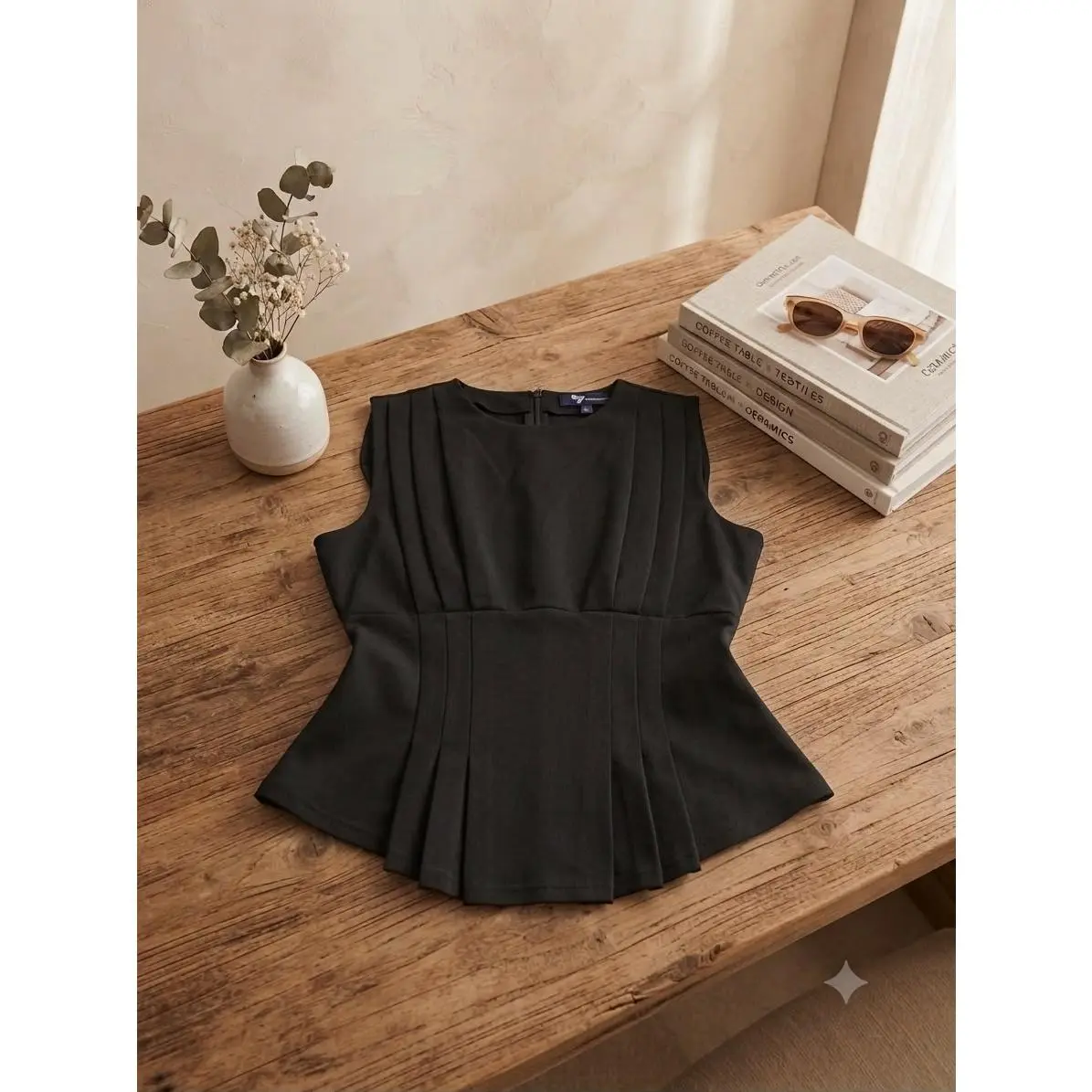 Peplum Knit Top