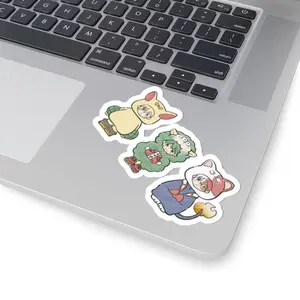 MHA Chibi Animals Bakugo Deku Todoroki Bakudog Dekusheep Anime Manga Die-Cut Character Stickers – Perfect for Laptops, Journals, Gift Ideas, Fun Decor, and Celebrations