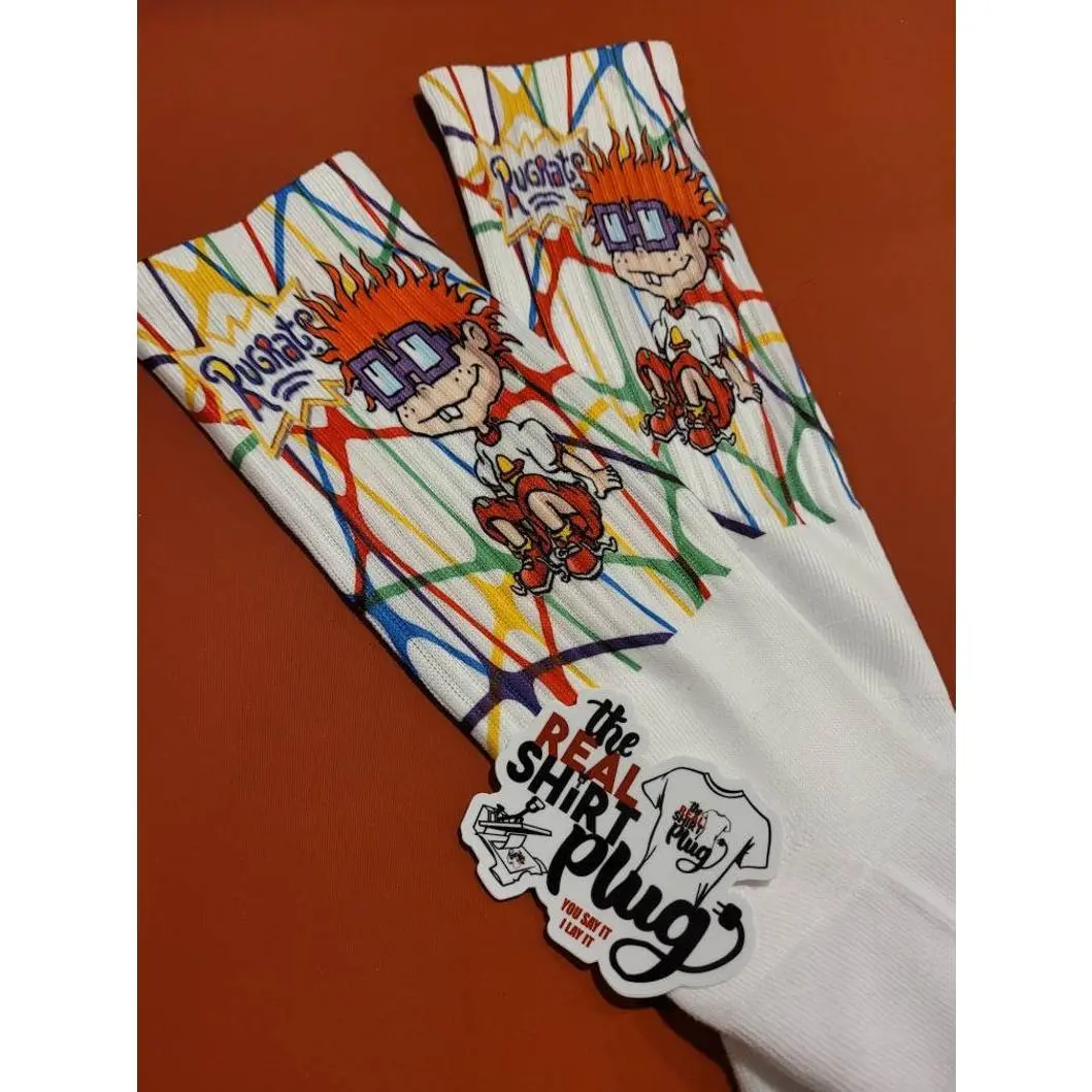 Chucky | Rugrats | Cartoon | The Real Shirt Plug ™ | Sublimation Socks