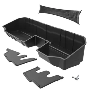 Underseat Storage Box Fit 19-25 Silverado/Sierra 1500; 20-25 2500/3500HD - Stowing and Tidying