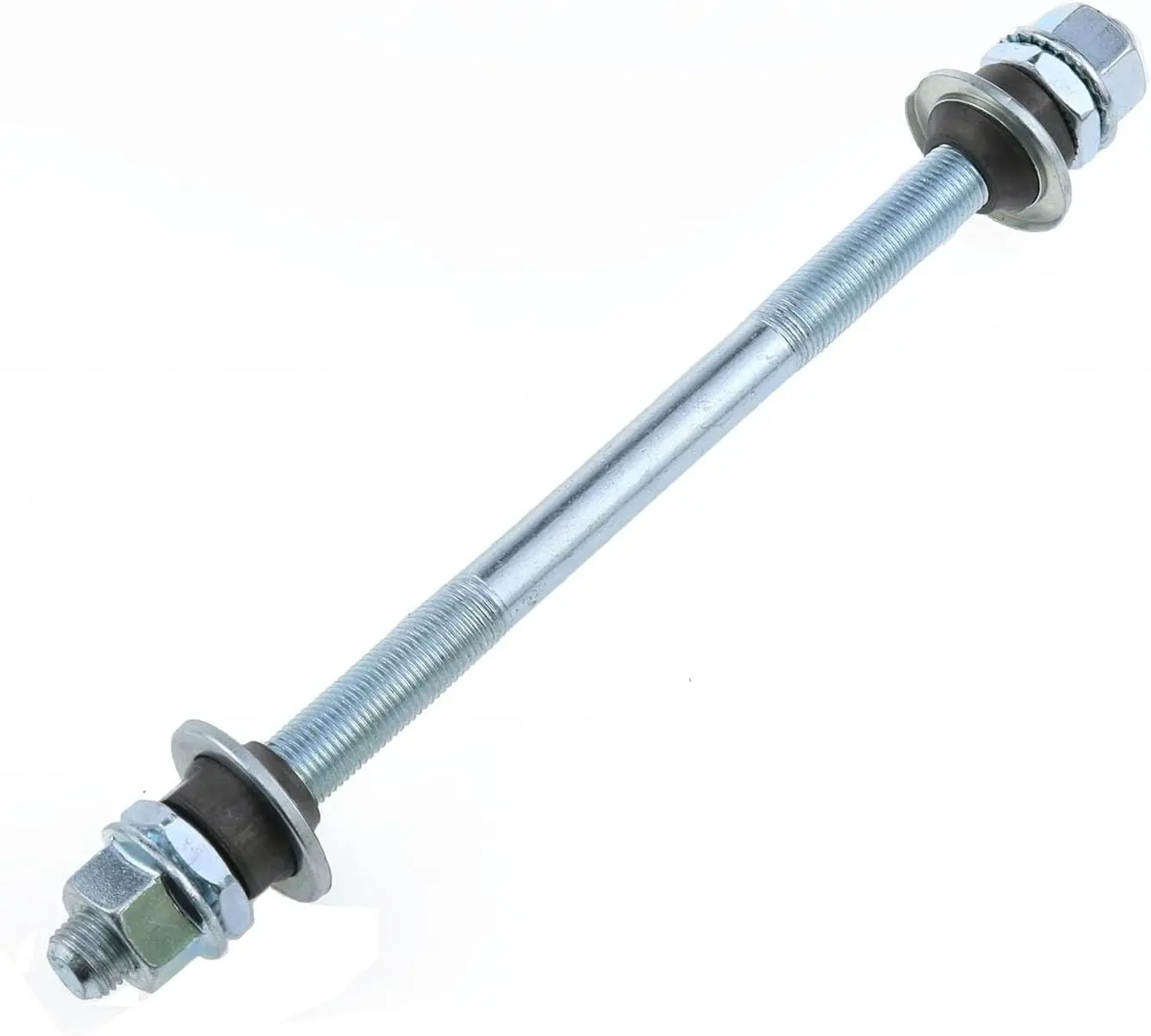 185MM 3/8Inch Silver Multiple Speed Bicycle Rear Hub Bike Axle 1PCS