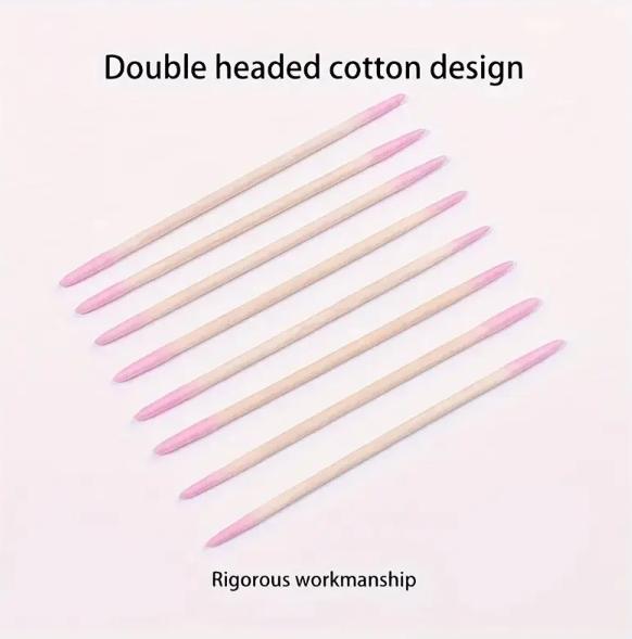 100pcs Double-HeadedWooden Makeup & Cleaning Swabs - Dual-Tipped For Eyelash Extension Glue Removal & Precise Beauty Applications Nail Supplies,Nail Tools,Nail Art Tools,Back To School,Nails,Nail Tools For Press On Nails,Manicure Pedicure Tools 100pcs Double-HeadedWooden Makeup & Cleaning Swabs - Dual-Tipped For Eyelash Extension Glue Removal & Precise Beauty Applications Nail Supplies,Nail Tools,Nail Art Tools,Back To School,Nails,Nail Tools For Press On Nails,Manicure Pedicure Tools