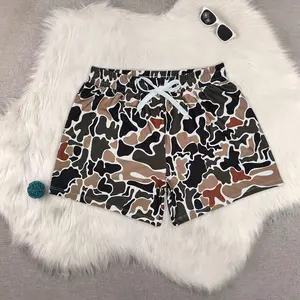 New Clothes Sibling Duck Brand Camouflage Kids Boys Summer Swim Trunks cool little comfortable casual wear clothing fashion print toddler summerclothes outfit spring