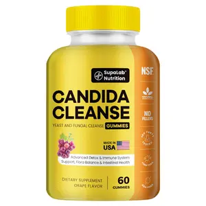 Candida Cleanse Gummies - Yeast Detox & Flora Balance & Gut Health | 60 Gummies-MADE IN USA Candida Cleanse Gummies - Yeast Detox & Flora Balance & Gut Health | 60 Gummies-MADE IN USA