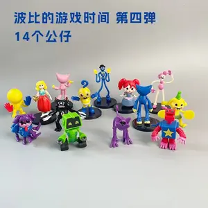 Cross-border explosion 14 Poppy's game time Q version figure doll peripheral doll model car ornament