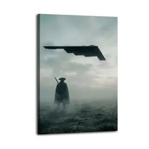 American Airpower Freedom B2 Canvas Aesthetic For The Bedroom Wall Sitting Room Dormitory Wall Office Wall Poster Decorative Painting Canvas Wall