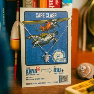 Turtle Flier Necklace