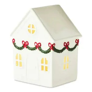 Christmas Village House with LED Lights