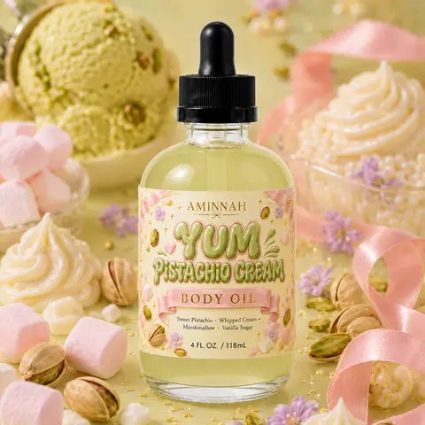 Yum Pistachio Cream Body Oil