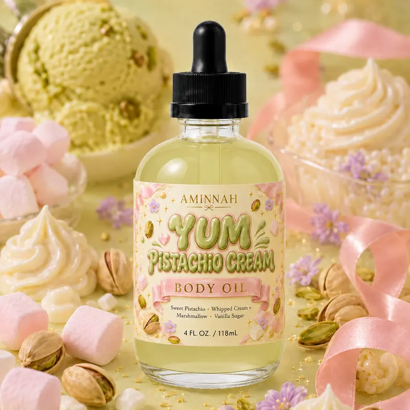 Yum Pistachio Cream Body Oil