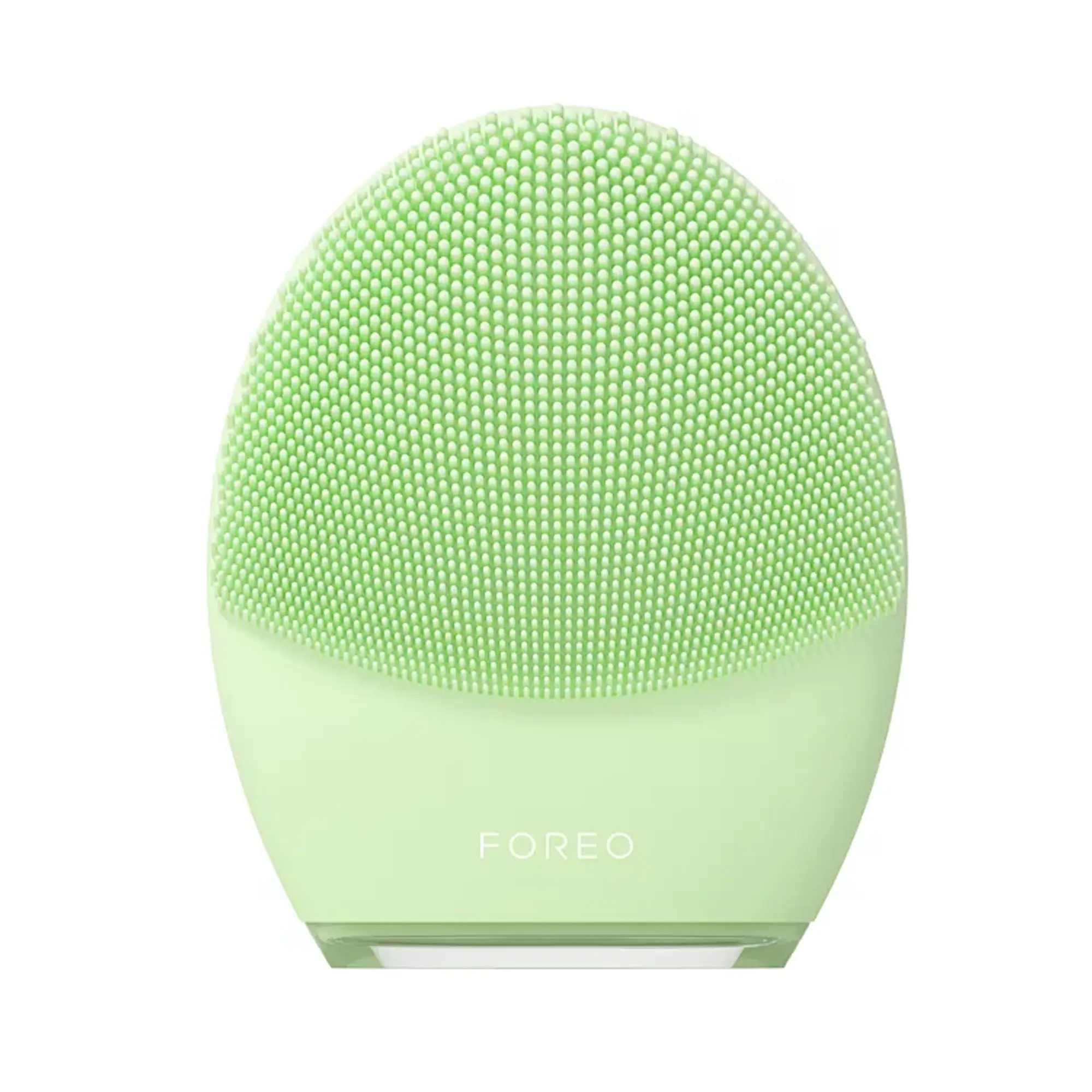 Foreo Luna 4 Lightweight Gentle Silicone Facial Cleansing & Firming Device - Relaxing for Combination, Sensitive Skin - Green, Cleansing Skin Care Devices, Electronic Rechargeable Skin Care Devices
