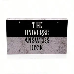40Cards The Universe Answers Deck Tarot Cards Fortune Telling Game Card Divination Fate Party Family Board Game Juegos De Mesa