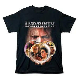 Labyrinth Style T Shirt Magic Maze Tee XY240320