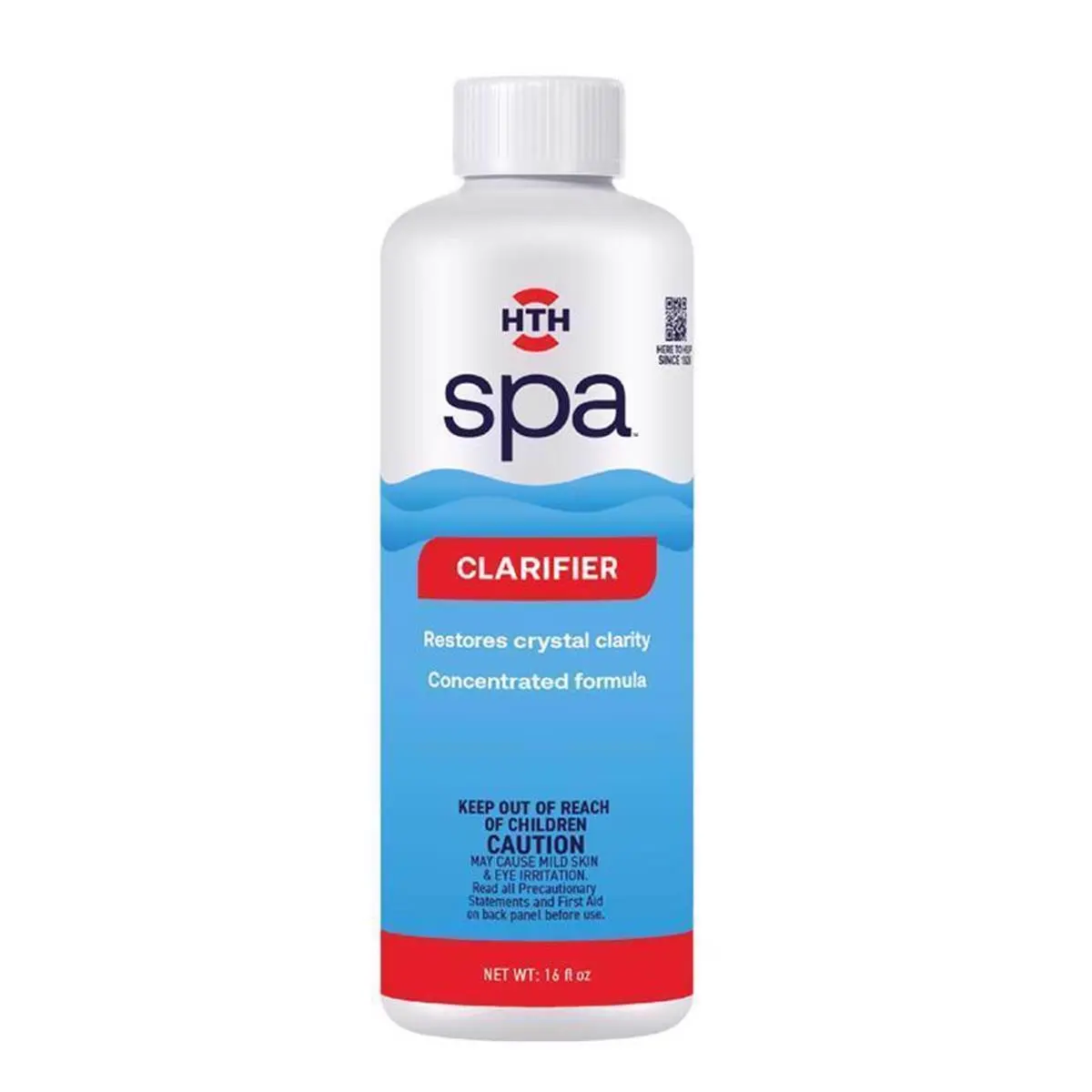 212 MAIN HTH Concentrated 16 oz Spa Liquid Clarifier, Pack of 6 - Restores Clarity, Shake Well Before Use