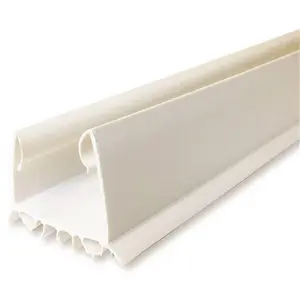 212 MAIN Under Door Seal - White, 36 in., Slide-On Design, Seals Gaps, Seal Gaps